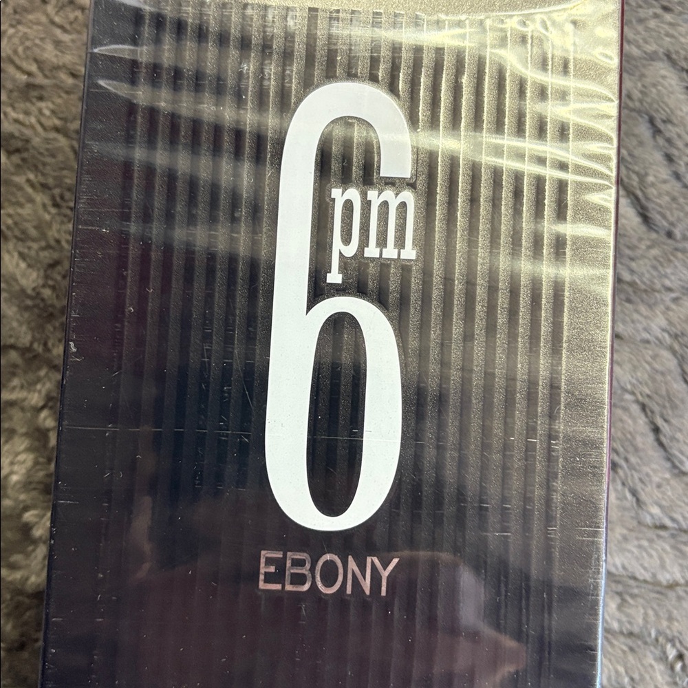 6pm Ebony Eau De Parfum brand new sealed hundred milliliters or 3.4 fluid ounces - Picture 2 of 6